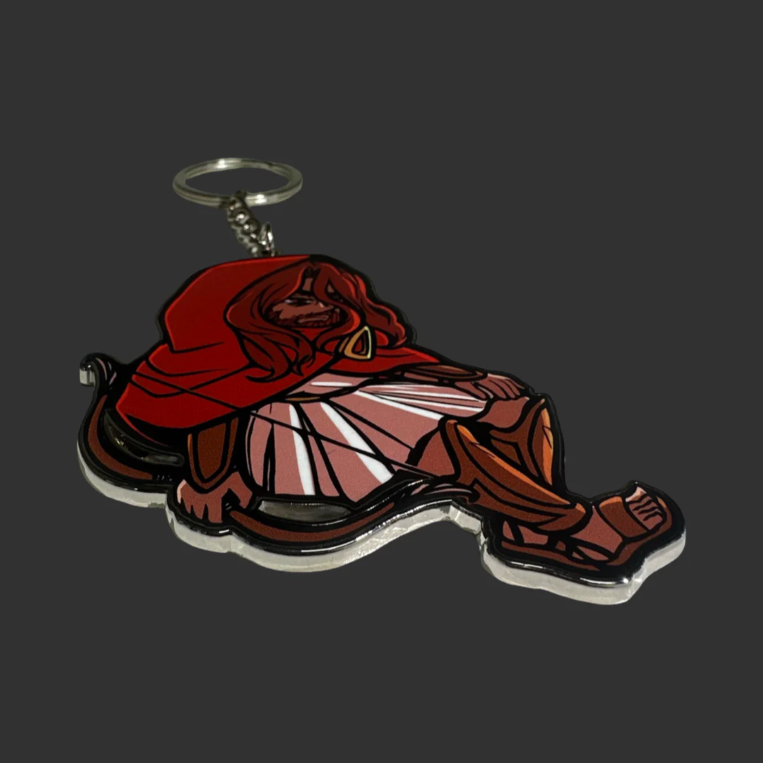 Red Odysseus Keychain - Image 3